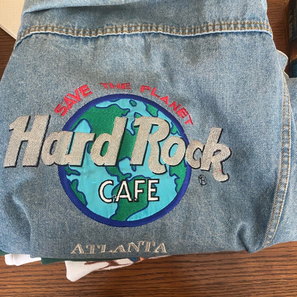 Vintage Hard Rock Cafe Jean Jacket